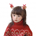 1 paar naiste juuksen&otilde;elad Multikas k&otilde;rvasarvkaunistus Libisemisvastane roostevaba kerge pl&uuml;&uuml;sist pallide kaunistus j&otilde;ulustiil uusaasta pidulik t&uuml;drukutele kingituseks juukseklambrid A