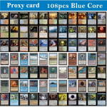 108 tk Blue Core Proxy Cards P9 Dual Land Fetch Land Shock Lands 108pcs