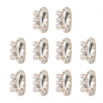 V&otilde;luvad k&uuml;&uuml;nekaunistused Faux Pearls No Oodor Manik&uuml;&uuml;r Decor D