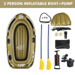 3/2 inimese PVC kummipaadid vees ujuvad kalap&uuml;&uuml;k J&otilde;epaat M&otilde;lad Kanuu &Otilde;hkpump S&otilde;udepaadid Suvine bassein Veesport 2-Person Boat