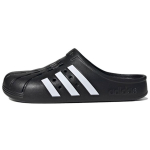 adidas Adilette Clog must valge unisex tossud s&uuml;damik-must pilv-valge GZ5886 40&frac12;