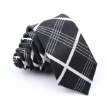 Meeste lips, vabaaja lips, kitsas &otilde;huke, ruuduline triibuline, siidist kikilips, lipsud, pulmapidu, lips, kingitus 38