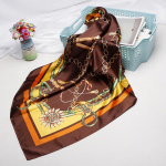 Kvaliteetsed luksuslikud siidist sallid peapael Sallid kaelasall naistele kett siidist sall naiste dekoratiivne sall 90*90cm