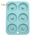 Silikoonvorm Mittenakkuv isevalmistamise t&ouml;&ouml;riist Silikoonist mugav 6 auguga s&otilde;&otilde;rikuvorm Silikoonvormi pagaritarvikud roheline