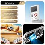 Uus K8 kodum&auml;ngukonsool Psp avatud l&auml;htekoodiga 3D kahe 2,4G k&auml;epidemega vs videom&auml;ngukonsool 4K HD koos soojuse hajutamisega nostalgiline kingitus Single Handle 32G-10000 Games
