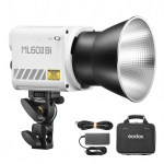 GODOX ML60II Bi 70W videovalgusti kahev&auml;rviline fotovalgusti 2800K-6500K h&auml;mardatav CRI &uuml;le 96 GODOXiga EU Plug valge
