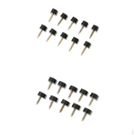 20 Pairs High Heeled Shoe with repair Tips Replacement 9mm / 10mm
