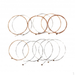 Pack/12 tk kitarrikeelte kiire vastus 12 stringi folk-tarviku jaoks