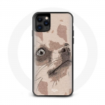 iPhone 12 mini korpuse joonis chihuahua koerast
