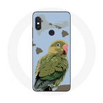 Roheline &uuml;mbris Xiaomi Redmi Note 5 Pro Parakeets Birds jaoks
