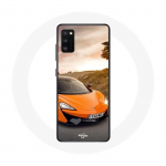 Coque pour Oppo A16 Formule 1 McLaren F1 Orange
