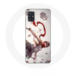 Coque pour Samsung Galaxy A71 Mikasa Ackerman Attaque des Titans Manga