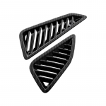 Autotarvikud Toyota Corolla Cross XG10 2022 2023 h&uuml;briid-ABS armatuurlaua kliimaseadme ventilatsiooni v&auml;ljalaskeava trimmikatte kattepulgale Carbon Fiber