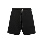 Fear of God Essentials L&uuml;hikesed dressip&uuml;ksid Jet Black Meeste Alusp&uuml;ksid 160SP232000F XS