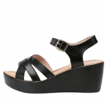 Suvised uusimad naiste sandaalid Uusimad naiste kiilud platvormsandaalid Moodsad kalasuu Rooma sandaalid Mustad naiste kingad 35