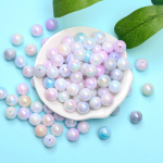 K&auml;sitsi valmistatud Kahev&auml;rviline AB v&auml;rvi DIY K&otilde;rvar&otilde;ngad K&auml;ev&otilde;ru 8/10mm 100tk K&auml;sitsi valmistatud Aksessuaarid &Uuml;mmargused Helmed Kaelakee Ehted Helmestega Materjal Mood 8mm mitmev&auml;rviline