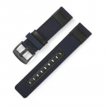 20/22mm Rihm Galaxy Watch 3/46mm/42mm/active 2 jaoks Samsung Gear S3 Frontier Nailonist k&auml;ev&otilde;ru Huawei Watch GT 2 41 45mm jaoks 20mm sinine