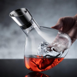 1 tk Veinidekantaator Loov J&auml;&auml;m&auml;gi Kosk Veinidekantaator Moodne Lihtne Premium Punase Veini Dekantaator Viski Br&auml;ndi &Scaron;oti Burbooni Viina jaoks Perfec Iceberg Red Wine Decanter