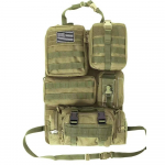 Universaalne autoistme seljatoe korraldaja Molle paneelkorteri hoiukott 5 eemaldatava Molle kotiga khaki