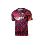 Nike FC Barcelona 20-21 Hooaeg Koduv&auml;ljakuv&otilde;rk S&auml;rks&auml;rk L&uuml;hikeste Varrukatega Jalgpallis&auml;rk Meeste Topid Mitmev&auml;rviline CD5812-658 S