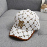 Moodne Bear Bear M&uuml;ts Puuvillane Multifilm Laste Pesapallim&uuml;ts Imiku v&auml;ikelapse reguleeritav Snapback m&uuml;ts