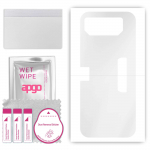 apgo Ultra Clear Protective Skin Sticker for the back compatible with Asus Rog Phone 6D Ultimate, Wrap Film, Hydrogel Film, Flexible, Soft TPU with po