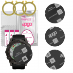 3x apgo MATTE h&uuml;briidne kaitseklaas, mis &uuml;hildub Garmin Fenix ​​7X 51 mm, painduv nanoklaas, suurep&auml;rane asendus karastatud klaasile, kriimustuskindel