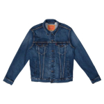 Levis S&uuml;gis/Talv22 &Uuml;hev&auml;rviline L&otilde;dva L&otilde;ikega Teksist Jakk Meestele &Uuml;ler&otilde;ivad Sinine 72334-0322 L