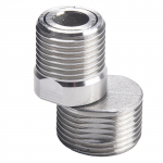 Reguleeritav reguleeritava kraadiga segisti nurga all k&otilde;verdatud jalg