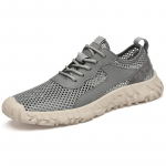 Suvised meeste &otilde;hutusv&otilde;rgust vabaajajalatsid Meeste jalavarjud &Otilde;ues k&auml;imisjalatsid Mokassiinid Meeste kingad 38 hall v&auml;rv