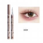Ultra-fine lying silkworm pen to outline shadows waterproof quick-drying brown liquid eyeliner pen that is not easy to smudge 0.8g