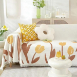 Nordic Style universaalne diivanitekk libisemisvastane katteriie T&auml;ielikult kaetud t&uuml;kid Katte diivanipadi liiv Four Seasons universaalne masinpestav 180*130cm