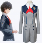 Anime DARLING In The FRANXX Cosplay Kost&uuml;&uuml;mid Hiro Cosplay Kost&uuml;&uuml;m Halloweeni Karnivali Peo Cosplay Kost&uuml;&uuml;m S beež