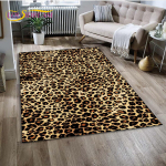 3D Wild Leopard Print seeria pindalavaip, vaibavaip kodu elutoa diivani uksematt K&ouml;&ouml;gi sisekujundus, laste libisemiskindel p&otilde;randamatt 100cm x 150cm