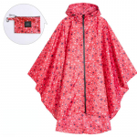 Unisex veekindel vihmamantel meeste ja naiste vihmamantel matkamiseks matkamiseks Windbreak Travel vihmamantel One Size punane