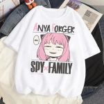 Loid Forger Yor Forger Anya Forger T-s&auml;rk Joonisfilm Manga Anime Harajuku Graafiline Kawaii T-s&auml;rk Meeste Naiste S&auml;rk S