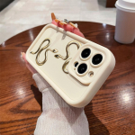 N71 Black Gold Snake Soft Angel Eyes telefoni&uuml;mbrised iPhone 15 14 12 11 Pro Max 13 mini 7 8 6S Plus XS Max XR SE p&otilde;rutuskindel kaitseraua kate for iPhone 14