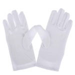 Puuvillased kindad Khan Cloth Solid Gloves Rituals Play White Gloves valge