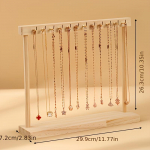 1 tk suur ilus ja praktiline ripatsiriiul, kaelakee riiuli korraldaja, ehete vitriin, kaelakee vitriin kodutuppa Large size