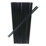Zeusi melamiinist s&ouml;&ouml;gipulgad 240 mm komplekt 10, must, 10 s&ouml;&ouml;gipulka, Korea populaarsed lauan&otilde;ud