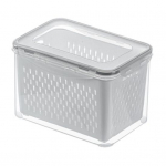 1,15 l / 2 l / 3 l / 4,5 l / 6,2 l k&uuml;lmiku hoiukast, suure mahutavusega tugeva konstruktsiooniga plastikust universaalne kergesti lukustatav &otilde;hukindel toidukonteiner koju M