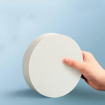 50 lehte Ruudu/&uuml;mmargune akvarellpaber Professionaalne akvarellpaber Postkaartide maalimine koolitarbed Circular 12 * 12cm