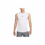 Nike Pro Dri-FIT &Uuml;hev&auml;rviline Kiiresti Kuivav Kompressiooniga Varrukateta Treening T-s&auml;rk Meeste &uuml;laosad Valge FB7915-100 S
