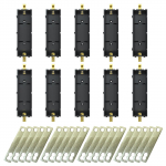 1 Komplekt &Uuml;hendatav Akupesa 18650 Akude Korpuse Hoidik Jootmisvaba Aku Hoiukarp Entusiastidele A