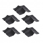 5 tk nanolapp auto kriimustuste eemaldamiseks veeplekkide liimi oks&uuml;datsiooni jaoks Nano Magic lapiga kriimustuste eemaldamiseks must