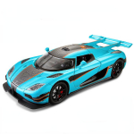 1/24 Koenigsegg One1 sulamist mudelauto m&auml;nguasja survevalu koos helivalgusega tagasit&otilde;mbamise simulatsiooniga mudelauto m&auml;nguasi poisile s&uuml;nnip&auml;evaks kingituseks