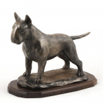 Bull Terrier, Bully - exclusive dog figurine, luxury interior decoration, limited edition figures from the Art-Dog brand
