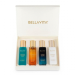 Bella Vita luksuslik unisex tualettvesi kinkekomplekt 4 x 20 ml meestele ja naistele SKAI, FRESH, WHITEOUD, HONEY OUD parf&uuml;&uuml;midega|Pikaajaline