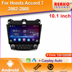 Honda Accord 7 2002-2008 jaoks juhtmevaba Androidi autoraadio multimeediumiekraaniga navigeerimine 4G GPS juhtmeta CarPlay stereopeakomplekt 8 core 6GB+128GB