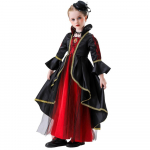 Lapsed, t&uuml;druk, kuri kuninganna, n&otilde;id, vampiiriprintsessi kost&uuml;&uuml;m, j&otilde;ulukarneval Halloweeni maskeering, uhke kleit, laste cosplay riided 120